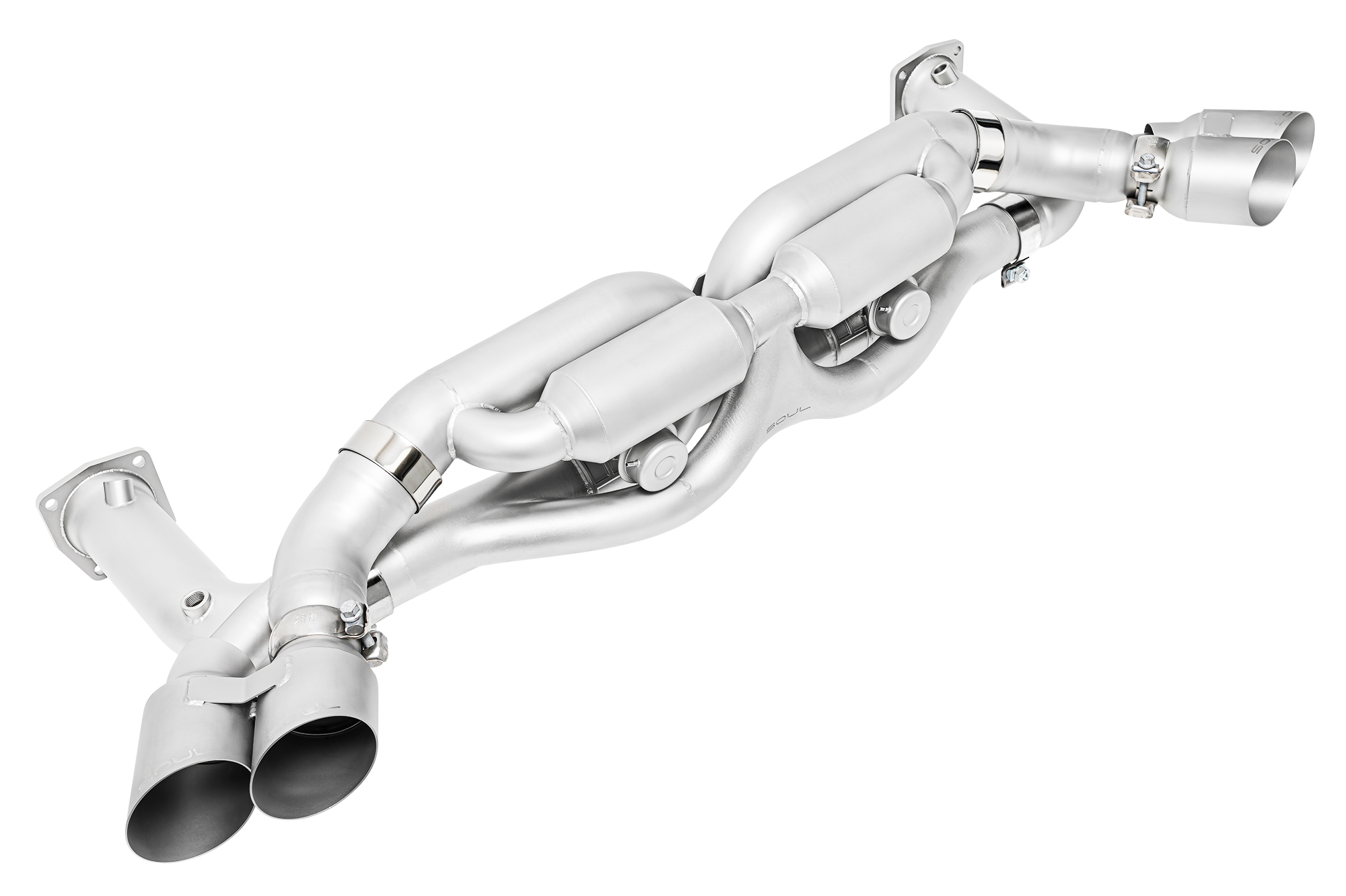 Porsche 991 Turbo SOUL Valved Exhaust System - Image 7