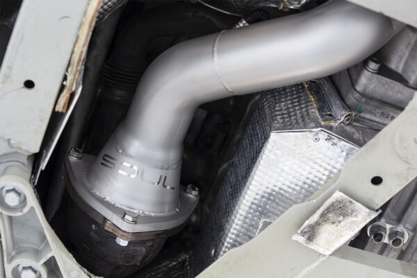 Ferrari FF / GTC4Lusso V12 SOUL Competition Downpipes and X-Chamber Midpipe Package - Image 6