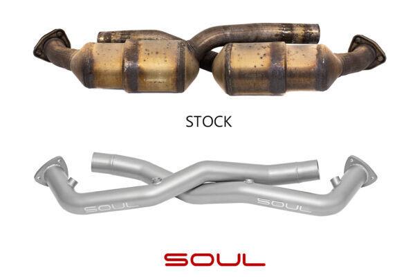 Porsche 997.1 Carrera Cat Bypass Pipes - Image 4