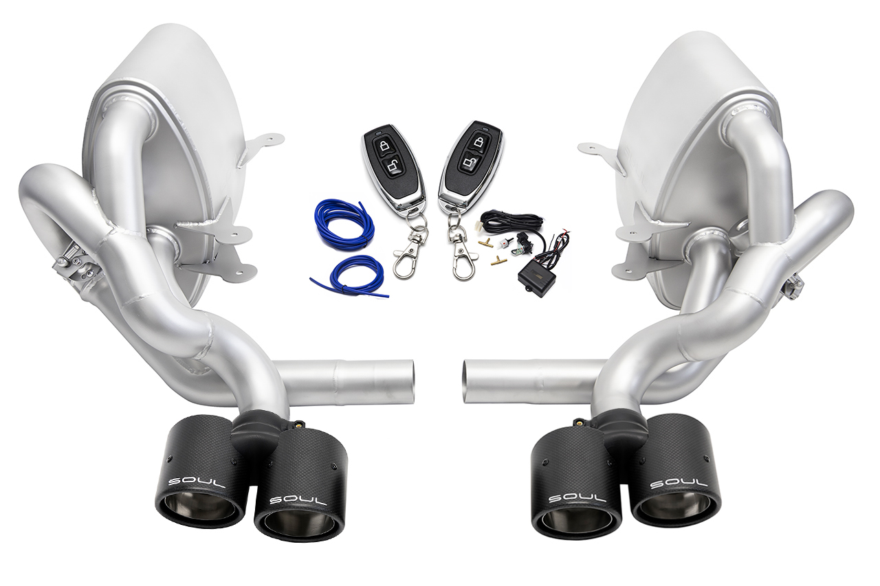 Porsche 997.1 Carrera Valved Exhaust (for PSE)