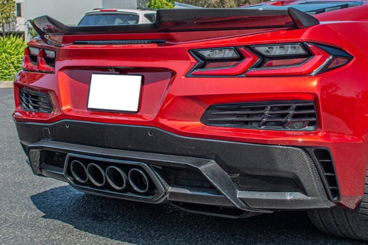 Chevrolet C8 Z06 Carbon Fiber Rear Diffuser - Image 3