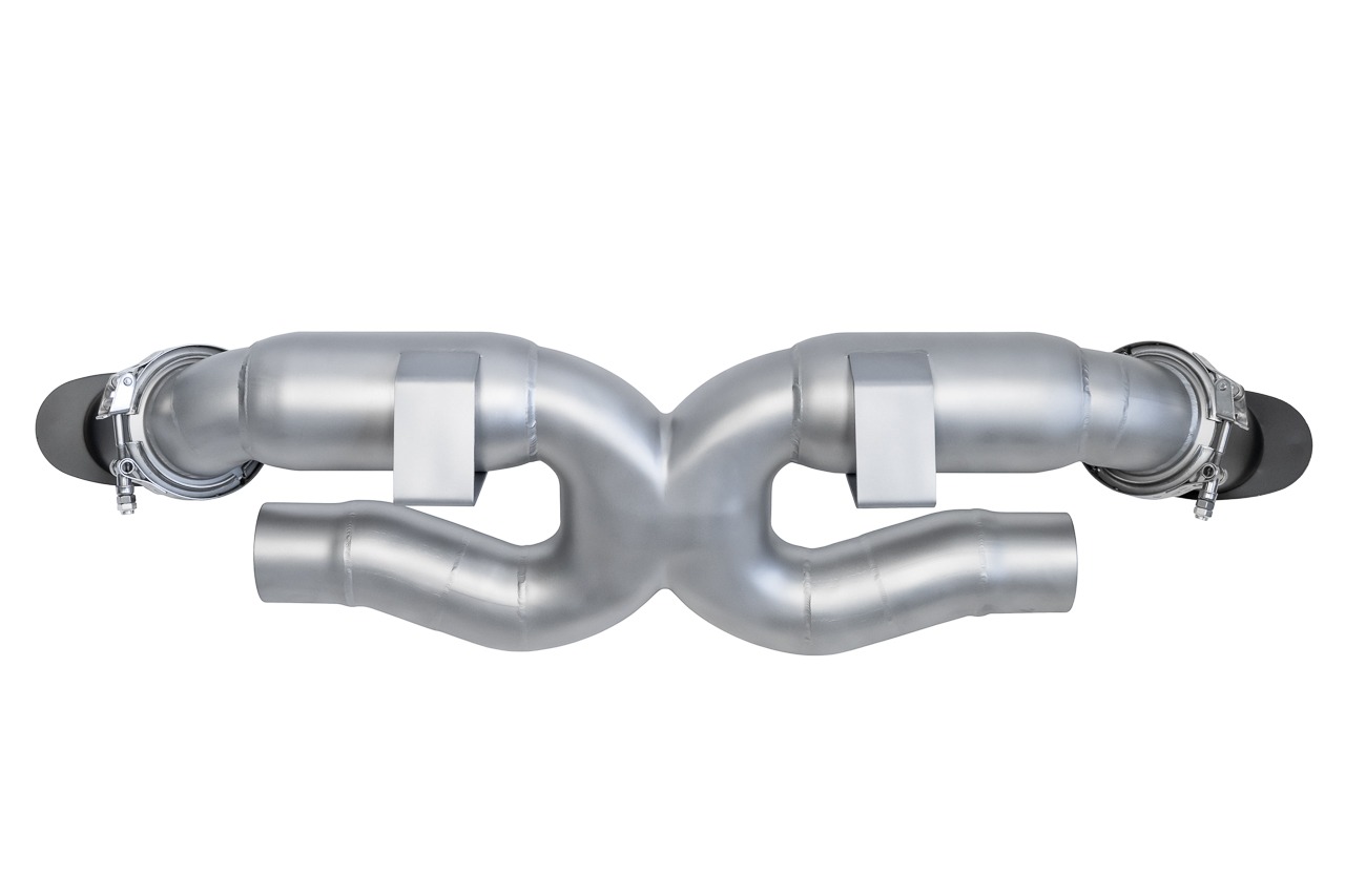 Porsche 992 Turbo SOUL X-Pipe Exhaust System - Image 2