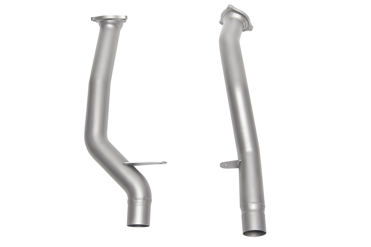 Porsche 958.2 Cayenne SOUL Secondary Cat Bypass Pipes