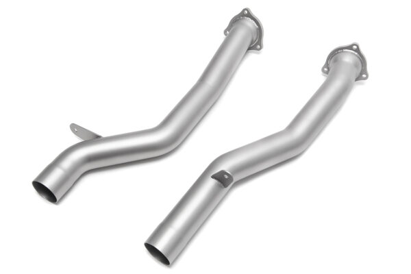 Porsche 958 Cayenne SOUL Secondary Cat Bypass Pipes - Image 7