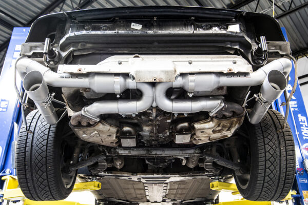 Porsche 993 Carrera Sport Cat Muffler Bypass Exhaust - Image 3