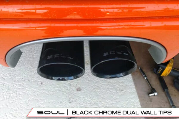 Porsche 987.1 Boxster / Cayman SOUL Bolt-On X-Pipe With Tips - Image 16
