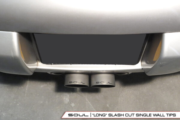 Porsche 987.1 Boxster / Cayman SOUL Bolt-On X-Pipe With Tips - Image 14