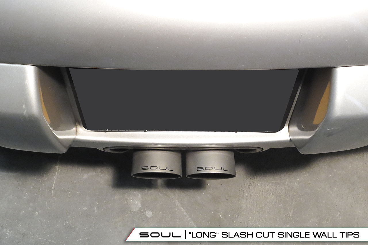 Porsche 987.1 Boxster / Cayman SOUL Bolt-On X-Pipe With Tips - Image 14