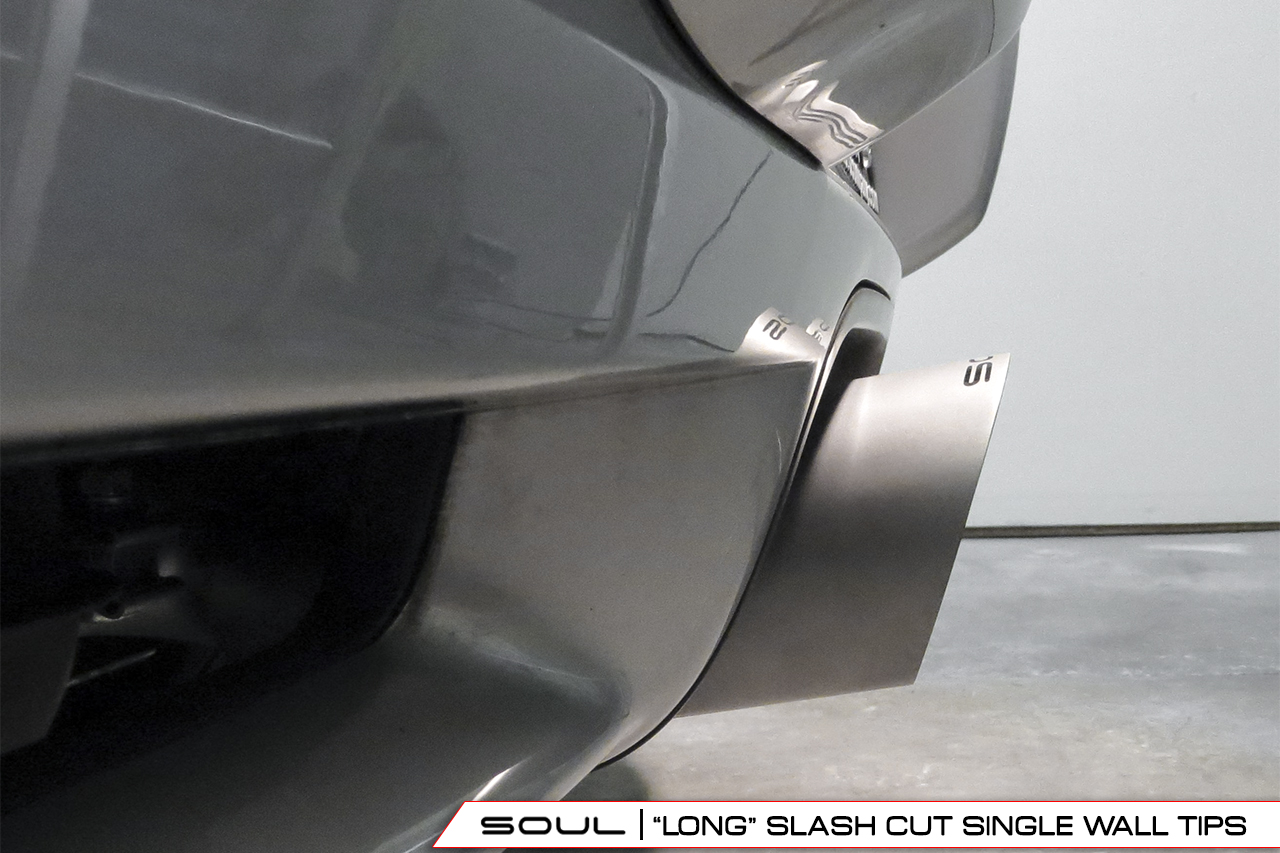 Porsche 987.1 Boxster / Cayman SOUL Bolt-On X-Pipe With Tips - Image 15