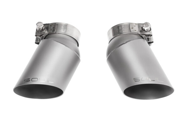 Porsche 997.1 Turbo GT2 Style Bolt On Exhaust Tips - Image 2