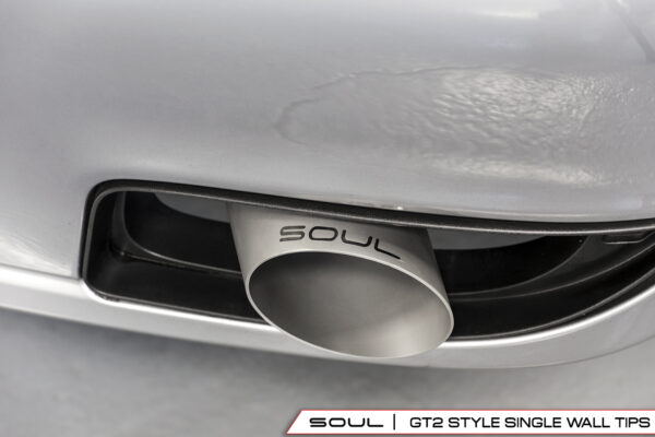Porsche 997.1 Turbo GT2 Style Bolt On Exhaust Tips - Image 8