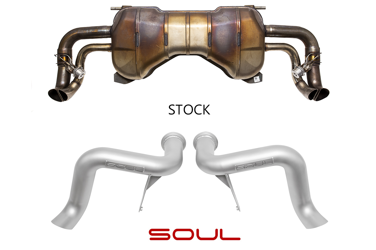 Audi R8 (2020+) SOUL Race Exhaust System - Image 6