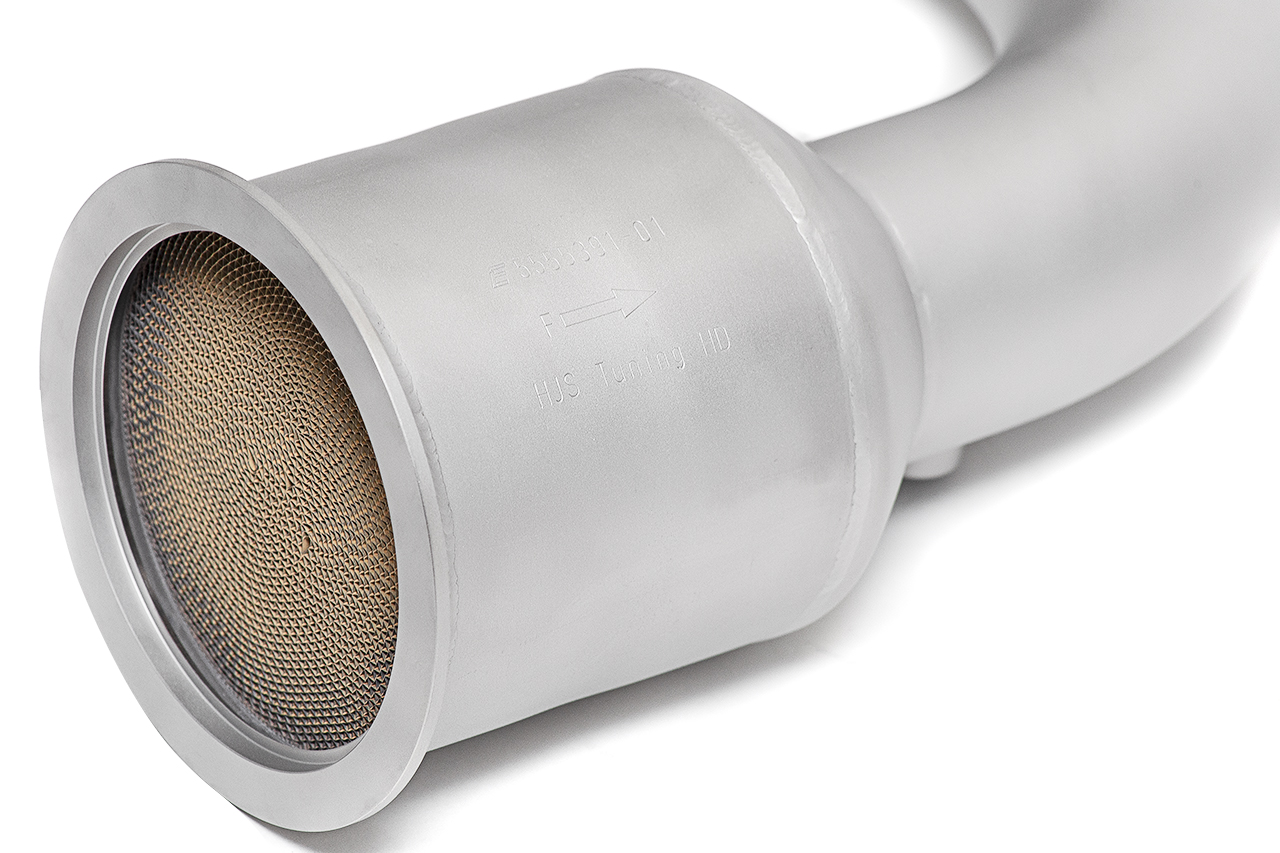 Audi RS Q8 SOUL Sport Catalytic Converter Downpipes - Image 3