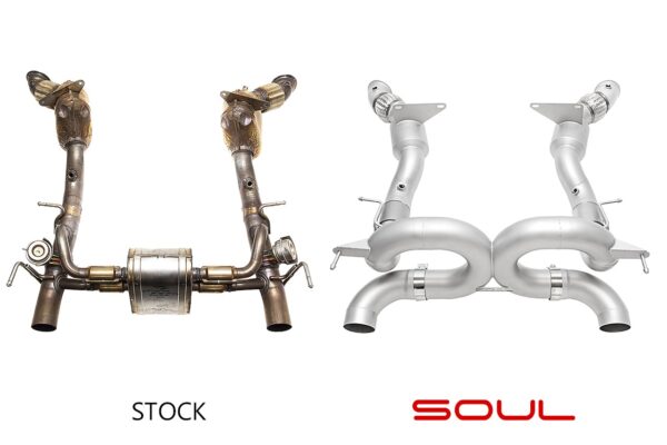 Ferrari 488 / Pista SOUL 3.5" Performance Exhaust Systems - Image 6