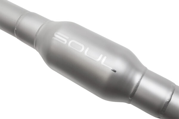 Porsche Macan S / GTS / Turbo SOUL Resonated Muffler Bypass Exhaust - Image 3