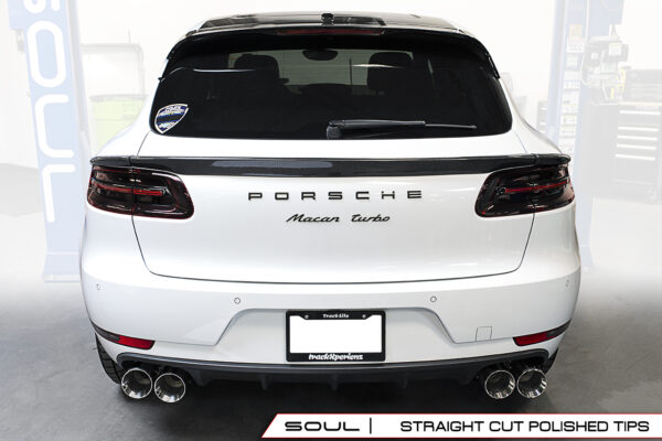 Porsche Macan S / GTS / Turbo SOUL Resonated Muffler Bypass Exhaust - Image 10