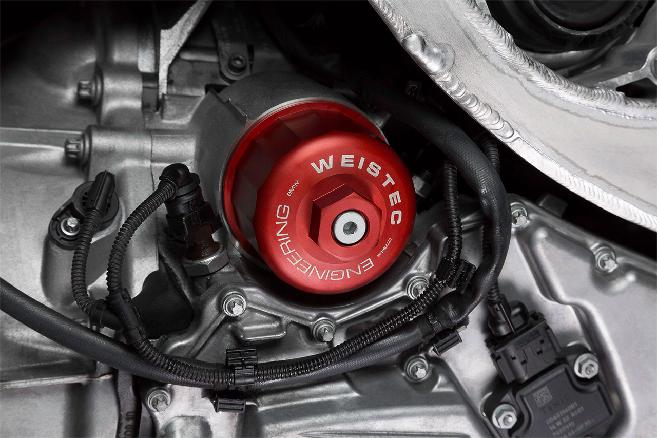 BMW S63 Weistec Billet Oil Filter Cap - Image 5