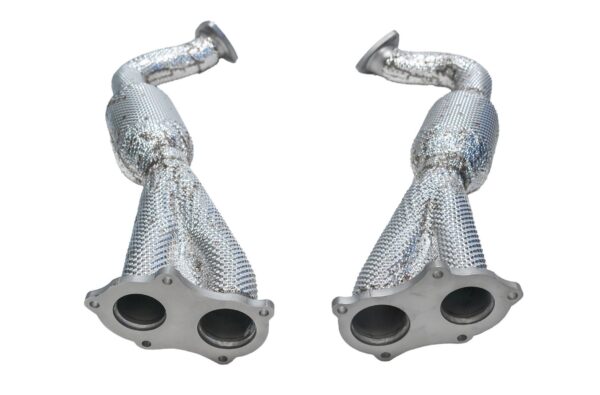 Porsche 718 GT4 / Spyder / GTS 4.0L SOUL Resonated Over Axle Pipes - Image 5