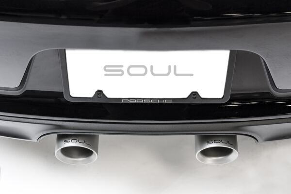 Porsche 991.2 Carrera (with PSE) SOUL Bolt On Exhaust Tips - Image 3