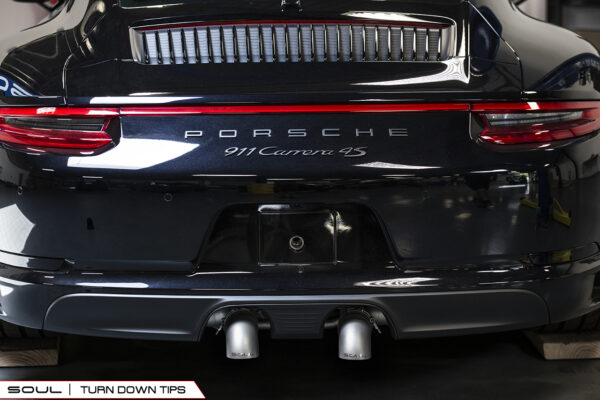Porsche 991.2 Carrera (with PSE) SOUL Bolt On Exhaust Tips - Image 17