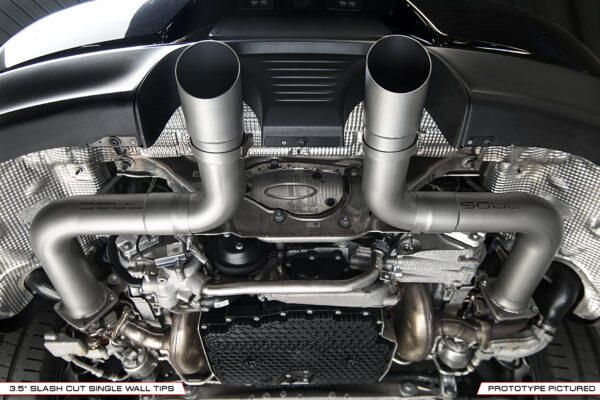 Porsche 991.2 Carrera (with PSE) SOUL Trackback Turbo Back Exhaust - Image 4