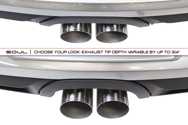 Porsche 981 GT4 / Boxster Spyder / Clubsport SOUL Valved Exhaust System - Image 6