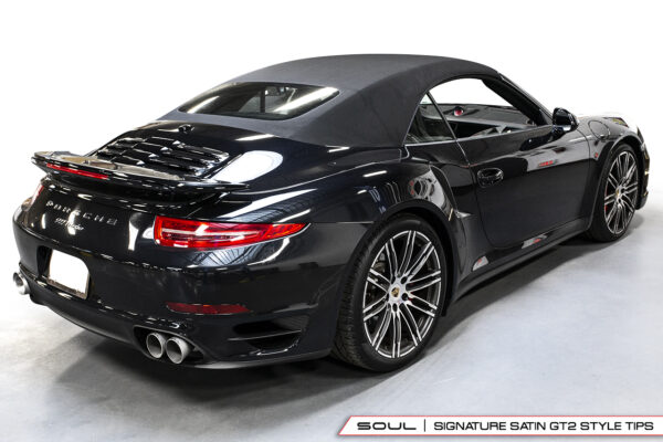 Porsche 991 Turbo SOUL Bolt On Exhaust Tips - Image 9