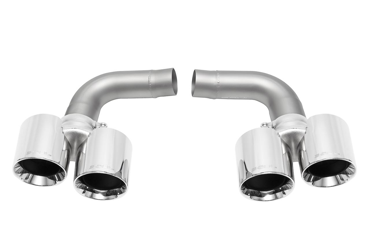 Porsche 997.1 Carrera Muffler Bypass Pipes - Image 2