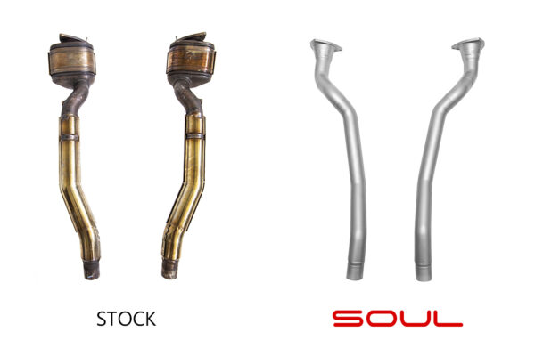 Ferrari FF / GTC4Lusso V12 SOUL Competition Downpipes - Image 5