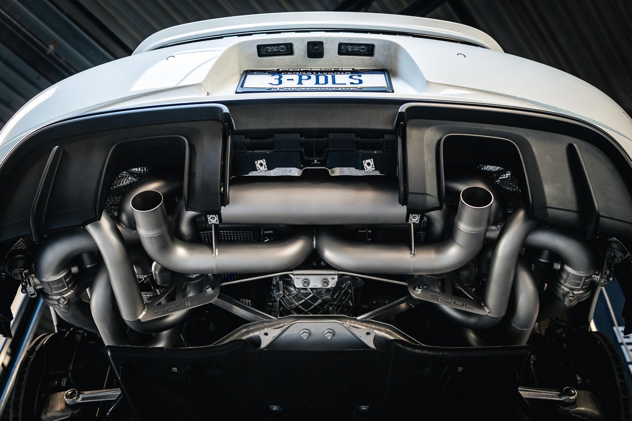 Porsche 718 GT4 / Spyder / GTS 4.0L SOUL Valved Exhaust System - Image 7