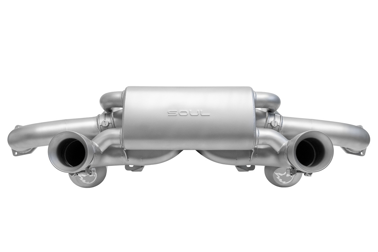 Porsche 718 GT4 RS / Spyder RS SOUL Valved Exhaust System - Image 2