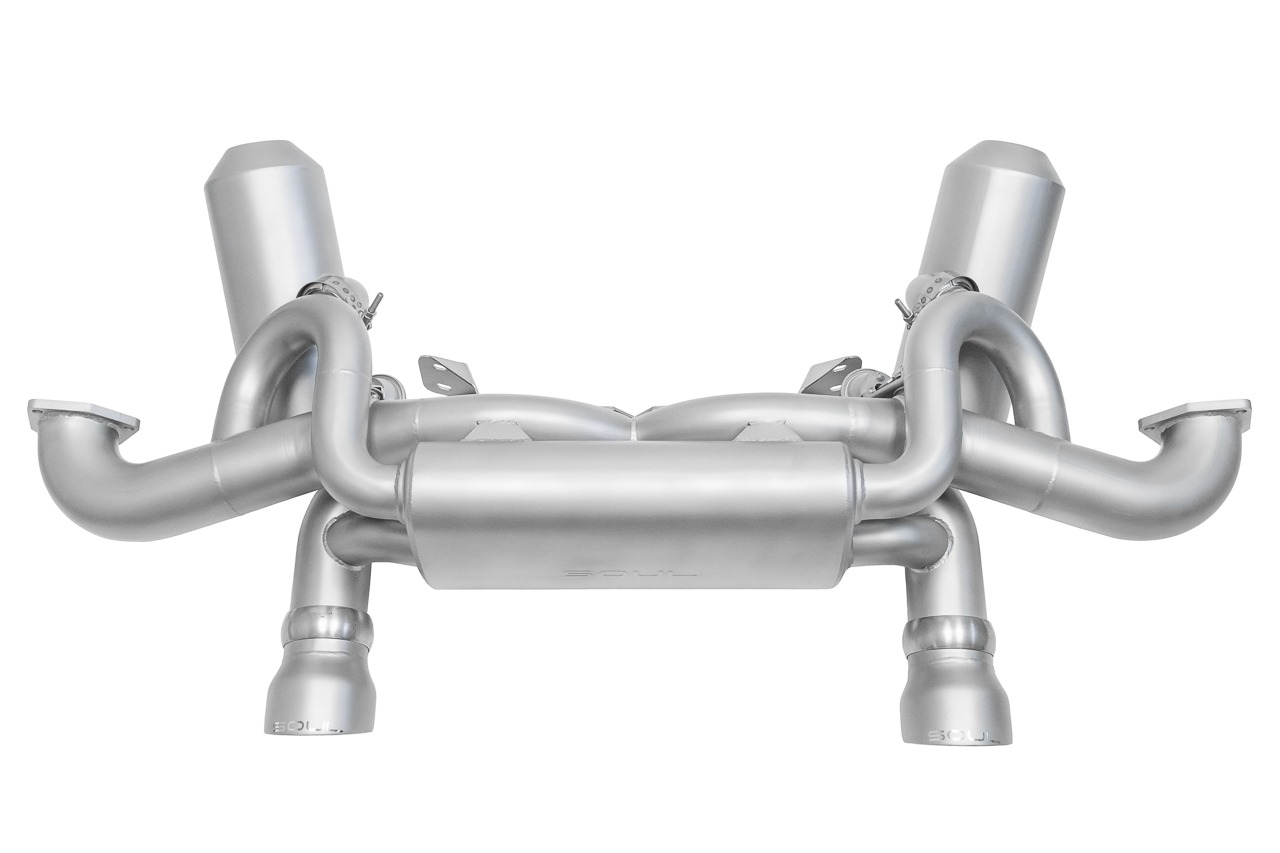 Porsche 718 GT4 RS / Spyder RS SOUL Valved Exhaust System - Image 3