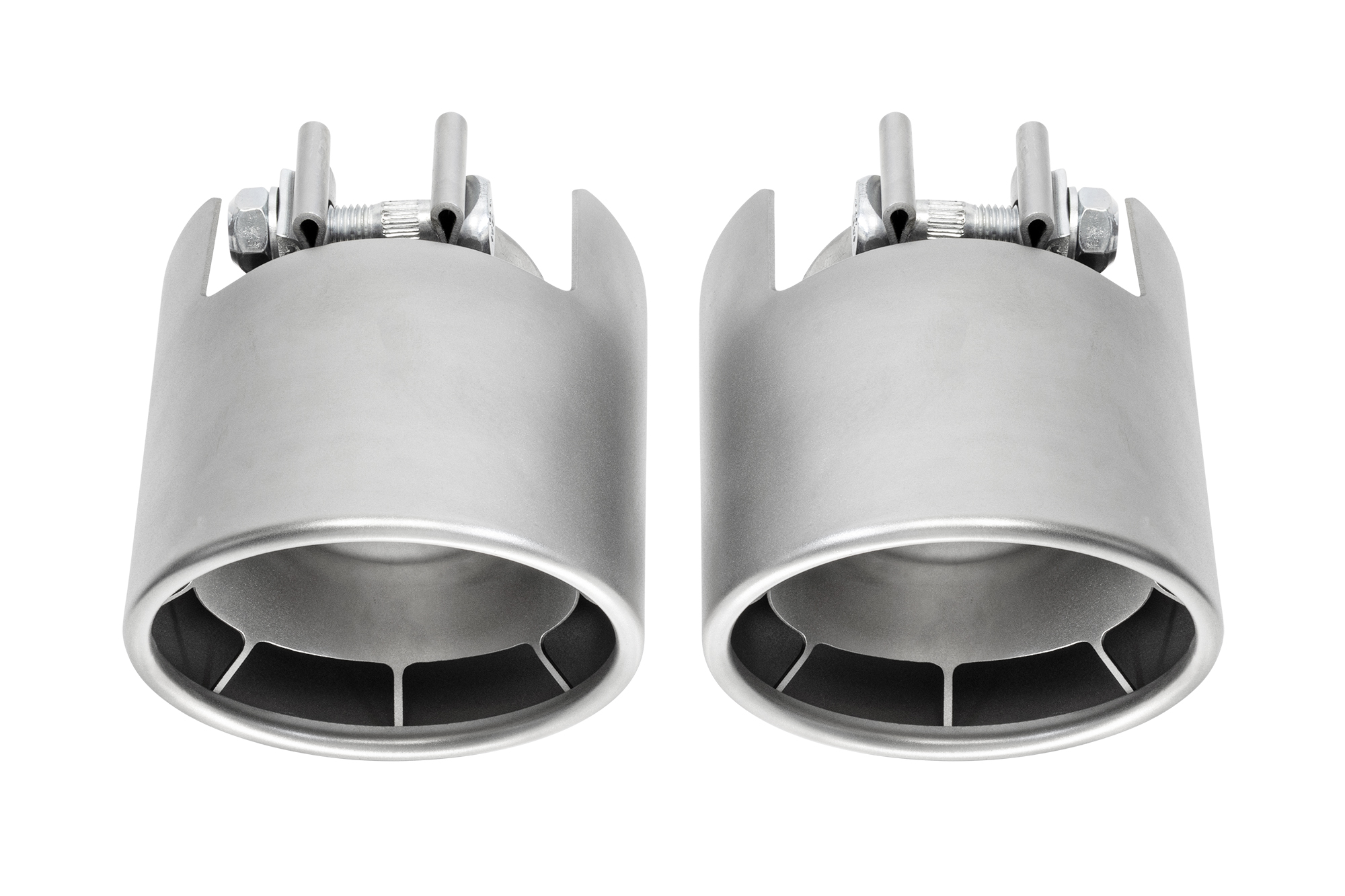 Porsche 718 GT4 / Spyder / GTS 4.0L SOUL Weissach-Style Bolt-On Exhaust Tips - Image 4