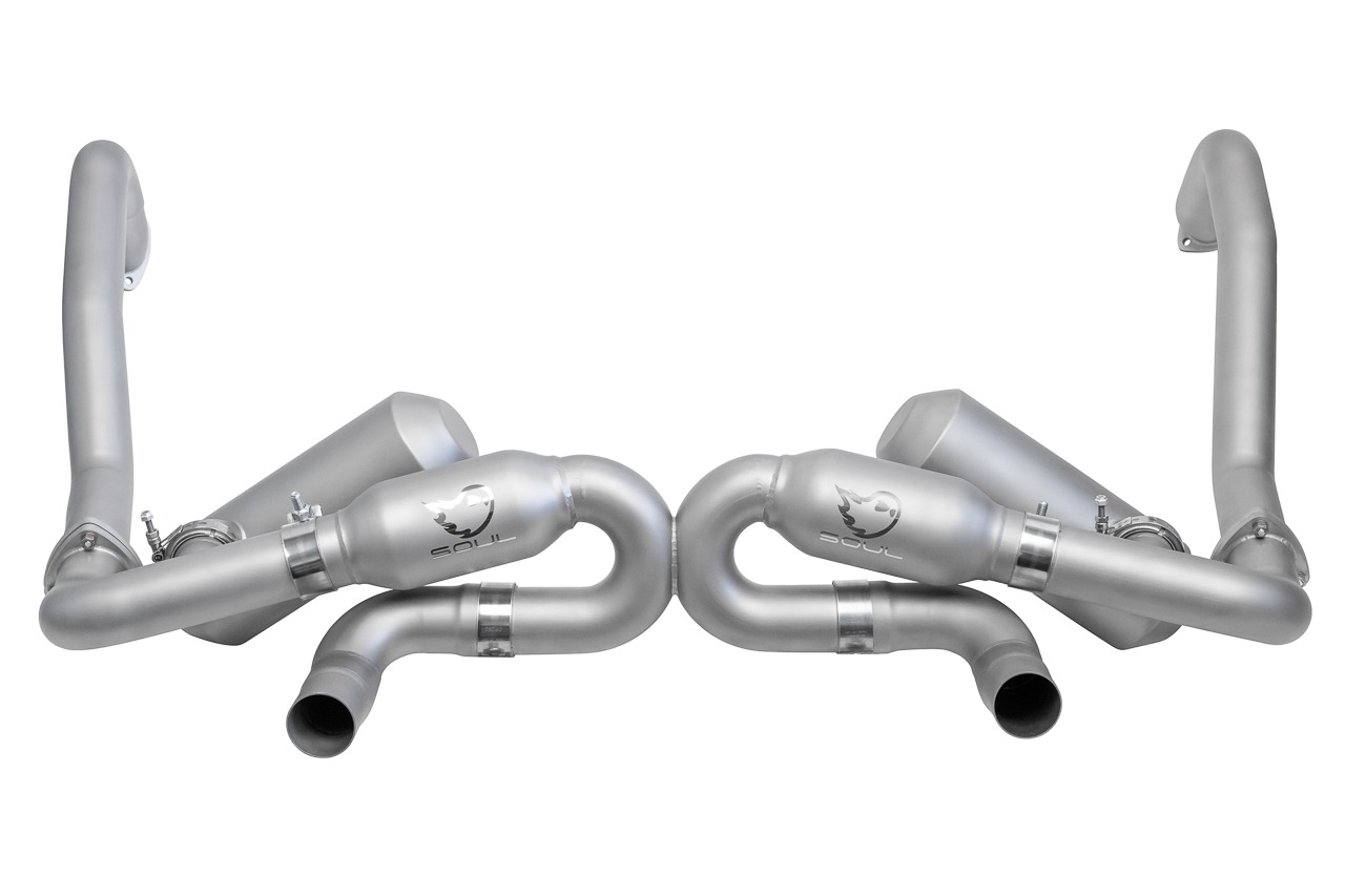 Porsche 718 GT4 / Spyder / GTS 4.0L SOUL Race Exhaust System