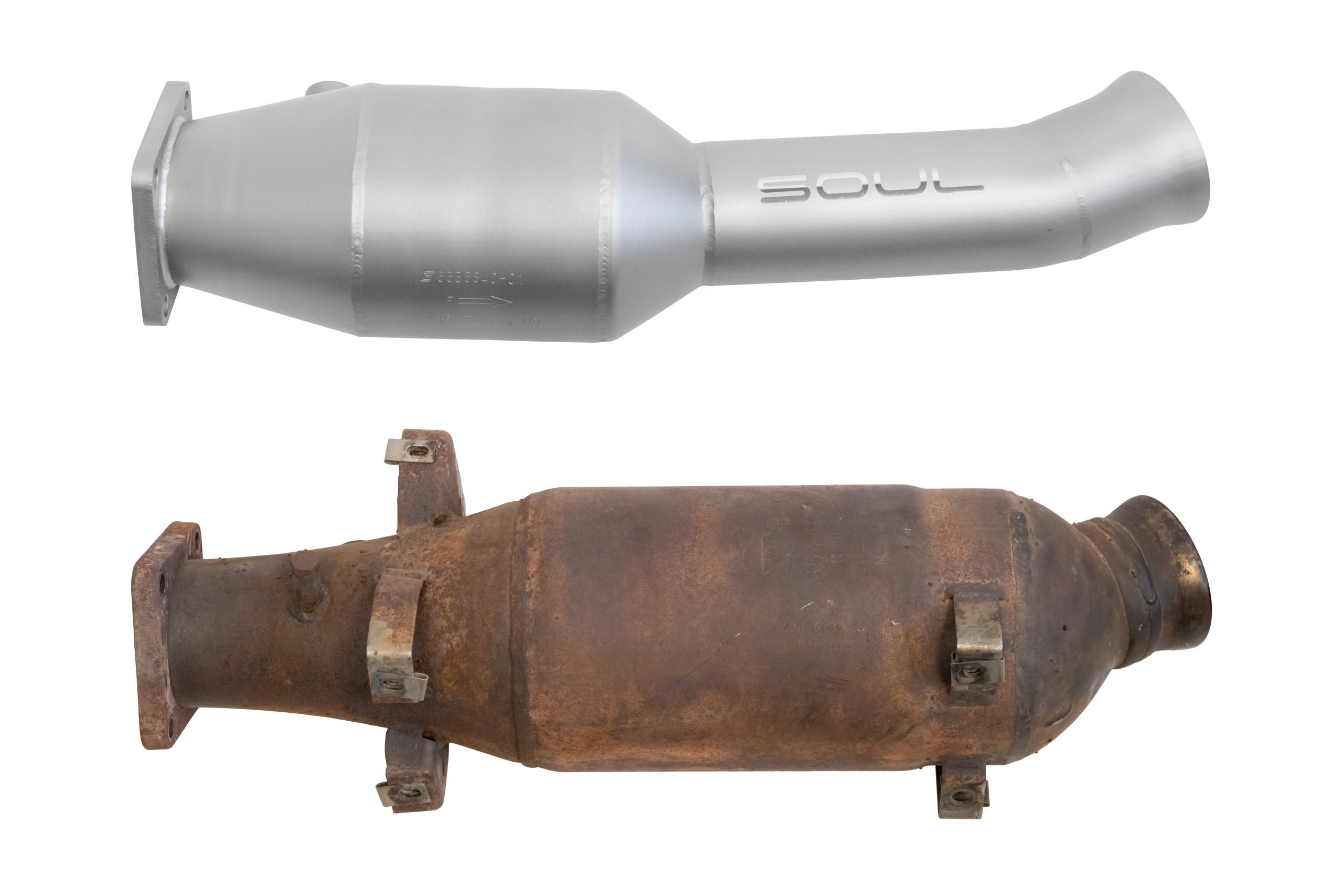 Porsche 964 Carrera SOUL Sport Catalytic Converter - Image 3