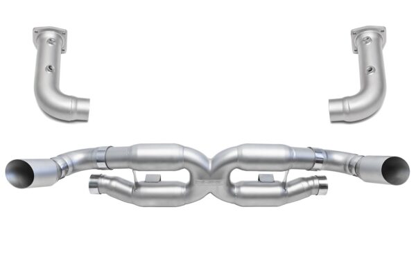 Porsche 997.2 Turbo Competition SOUL X-Pipe Exhaust System