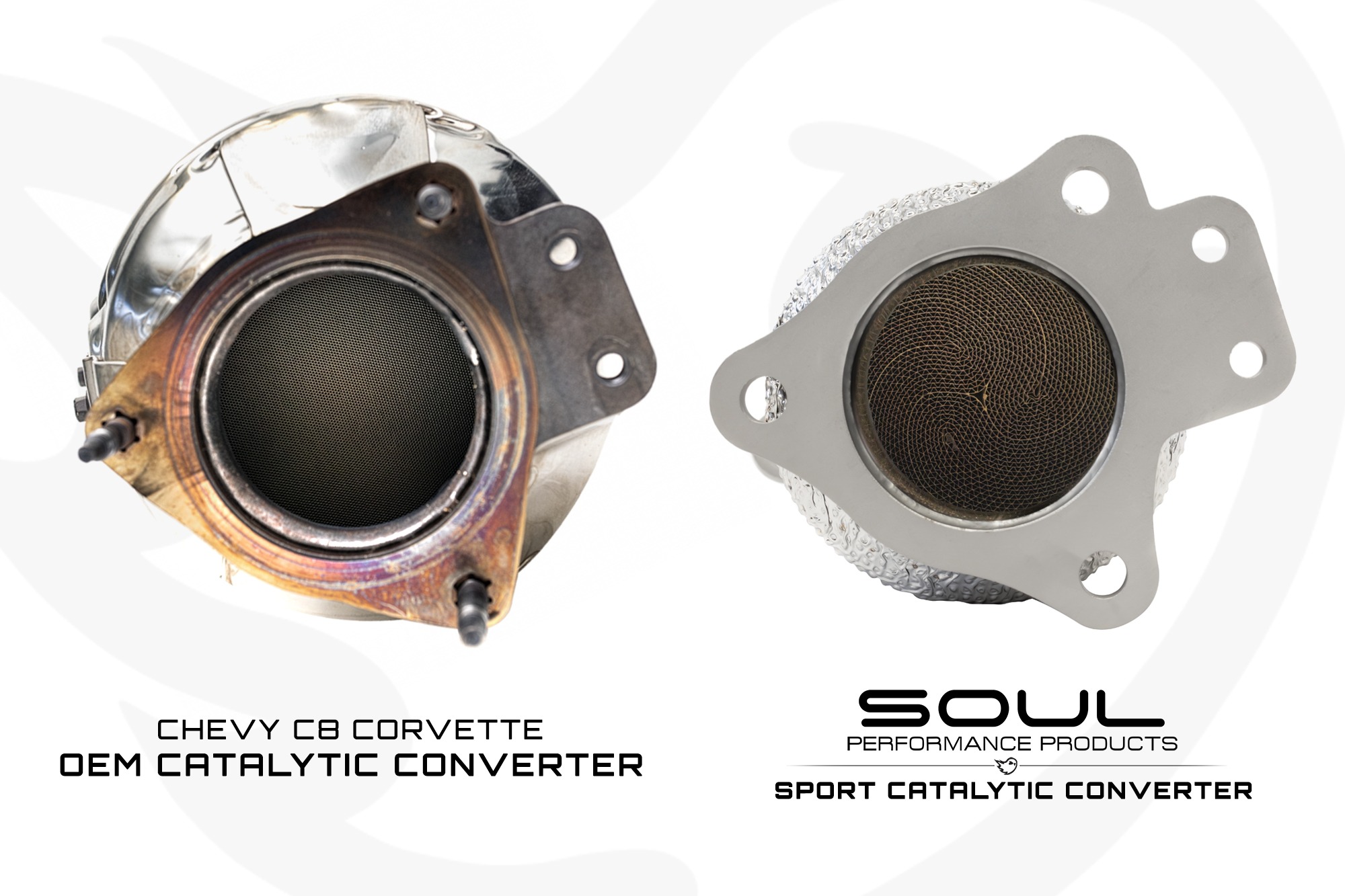 Chevrolet C8 Z06 SOUL Sport Catalytic Converters - Image 2