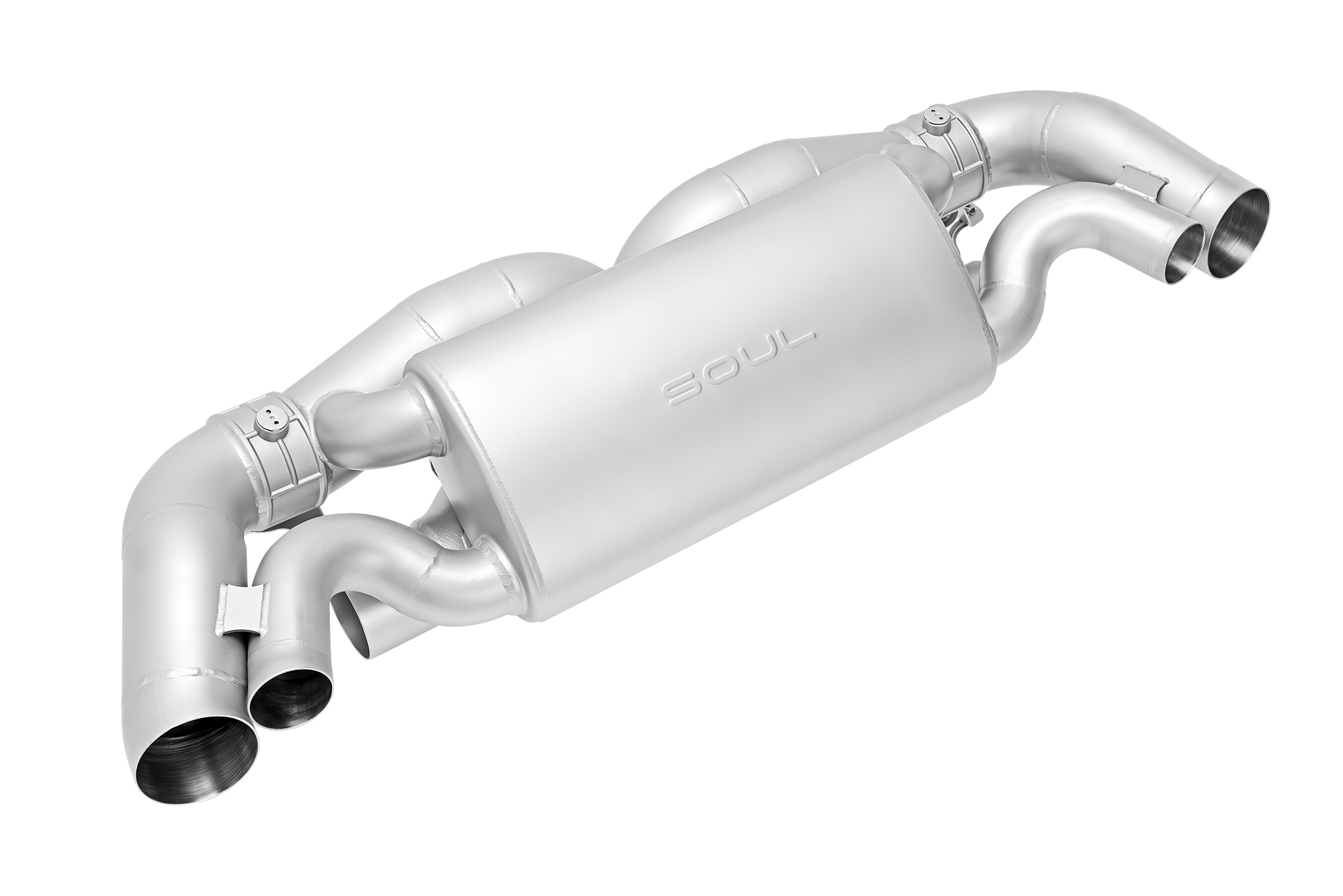 Porsche 992.2 Carrera (Base / T / S) SOUL Valved Exhaust System - Image 2