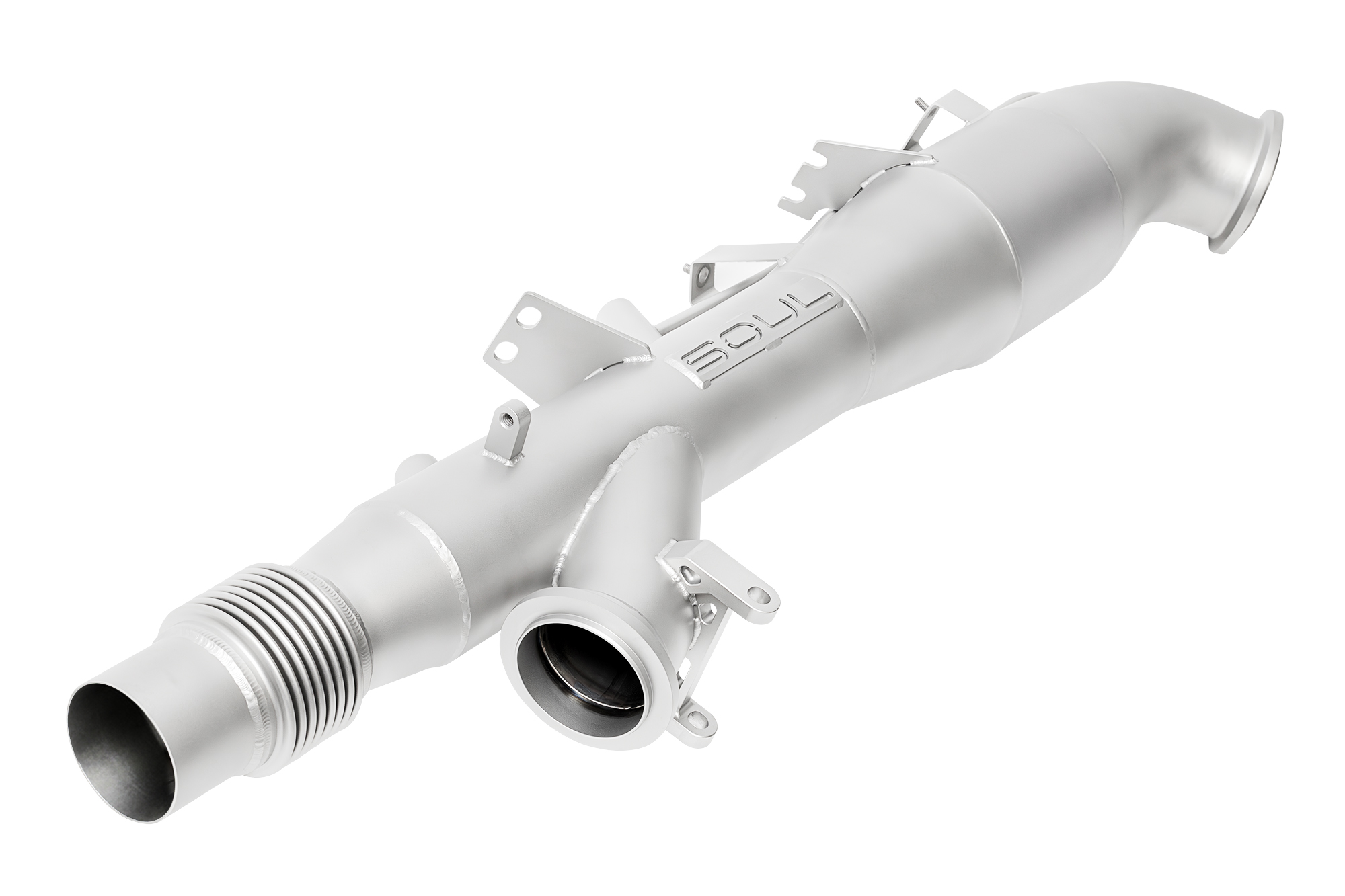 Porsche 992.2 Carrera GTS SOUL Sport Cat Downpipe - Image 2