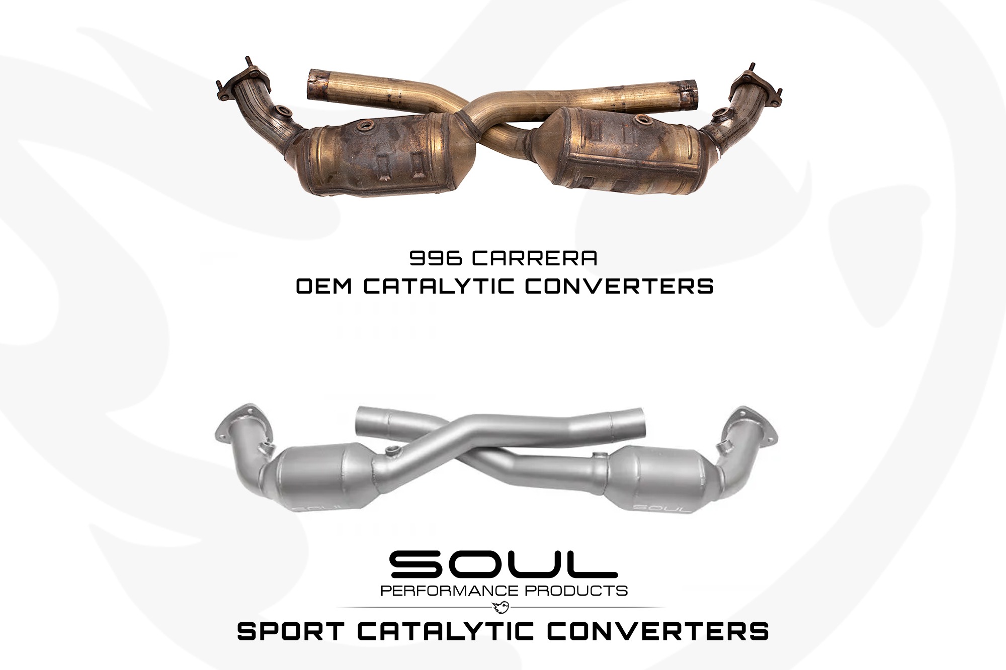 Porsche 996 Carrera Sport Catalytic Converters - Image 5