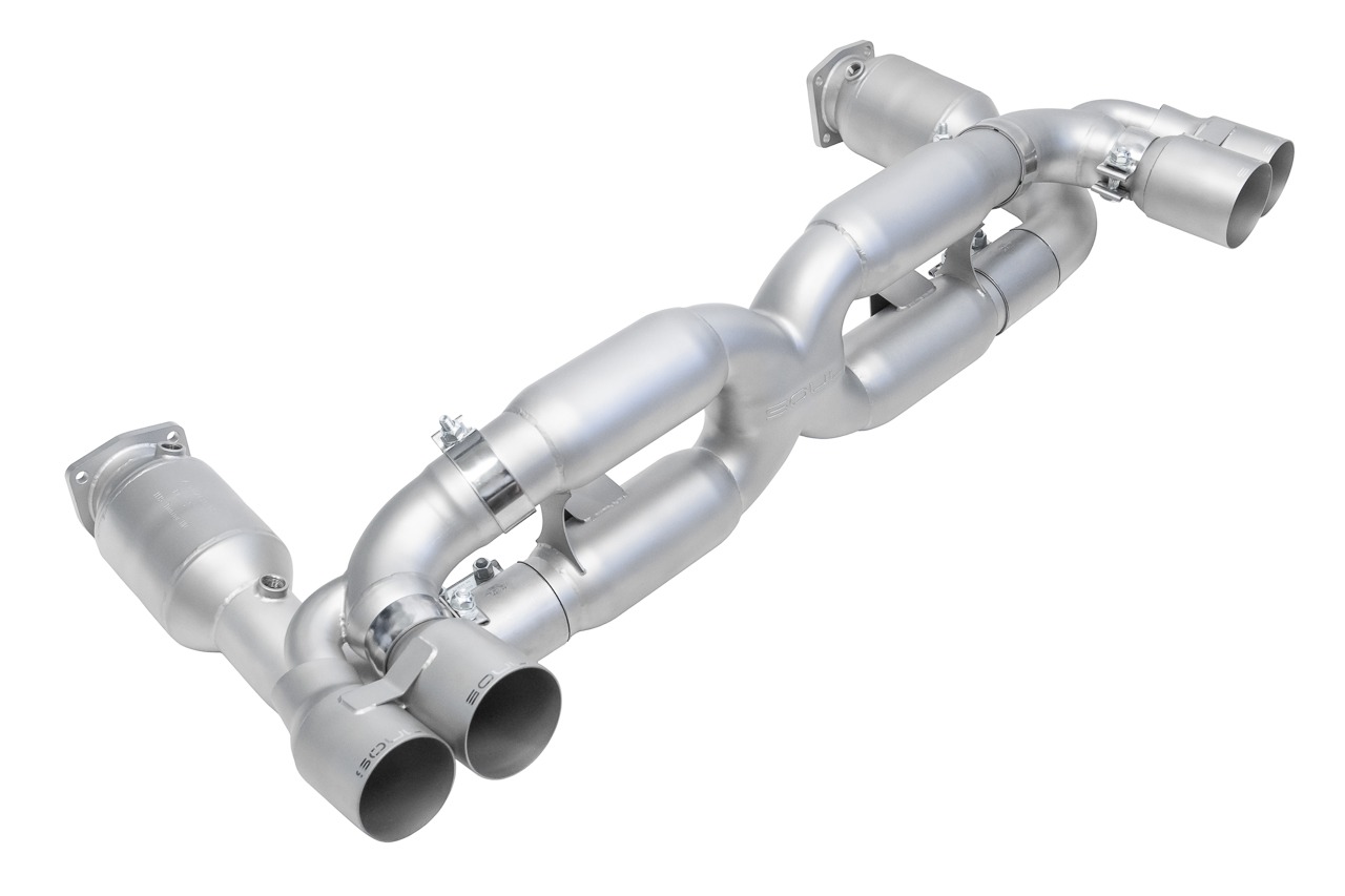 Porsche 997.1 Turbo Sport X-Pipe Exhaust System - Image 2