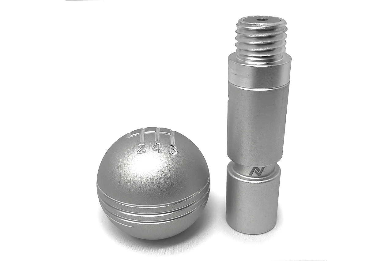 Porsche 986 / 987 Boxster Cayman / 996 997 Carrera Spiral Billet Aluminum Weighted Shift Knob - Image 2