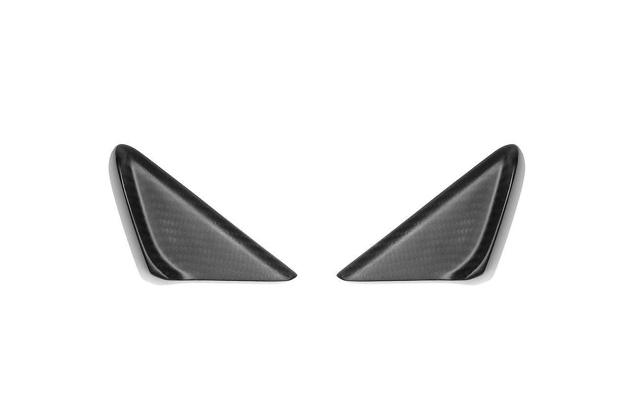 Porsche 981 / 718 Silver Rocket Carbon Fiber Wind Buffeting Kit
