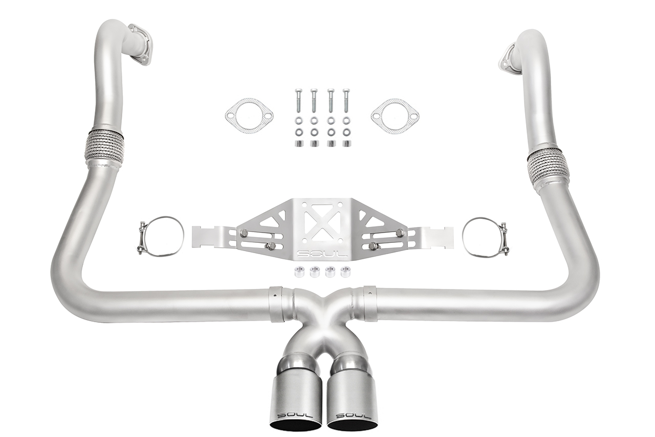 Porsche 718 performance exhaust package – Soul Performance Parts