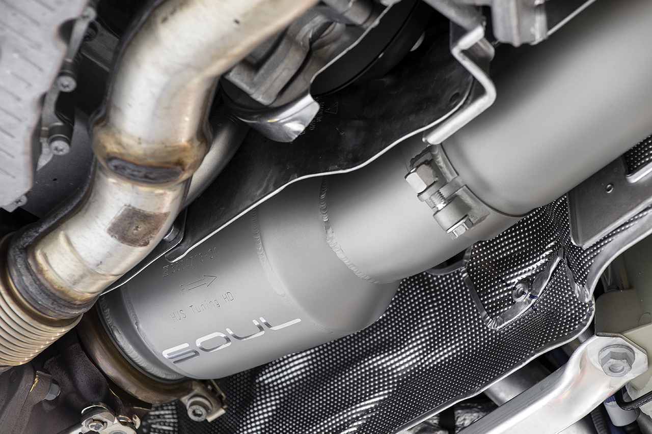 718 Boxster / Cayman SOUL Sport Catalytic Converter Downpipe - Image 6