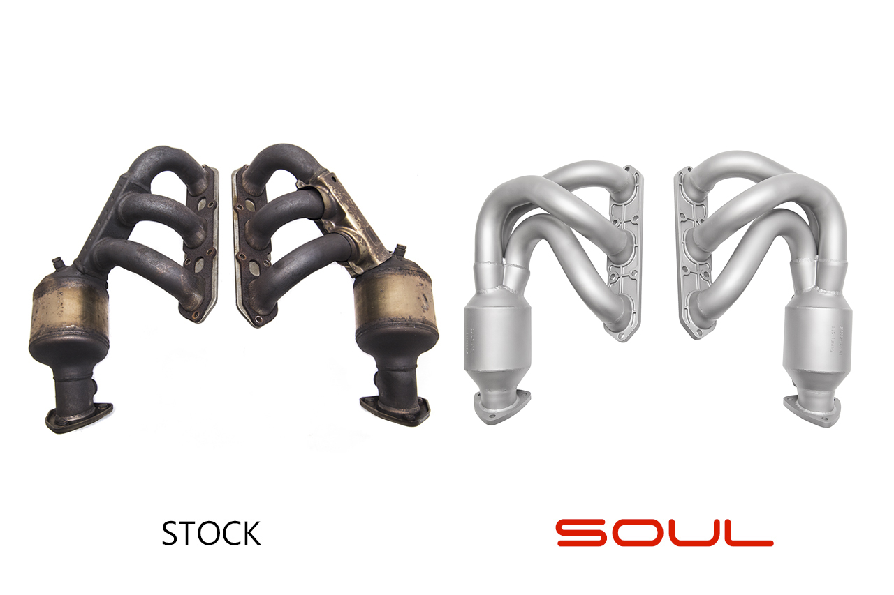 Porsche 987.1 Boxster / Cayman SOUL Long Tube Street Headers - Image 4