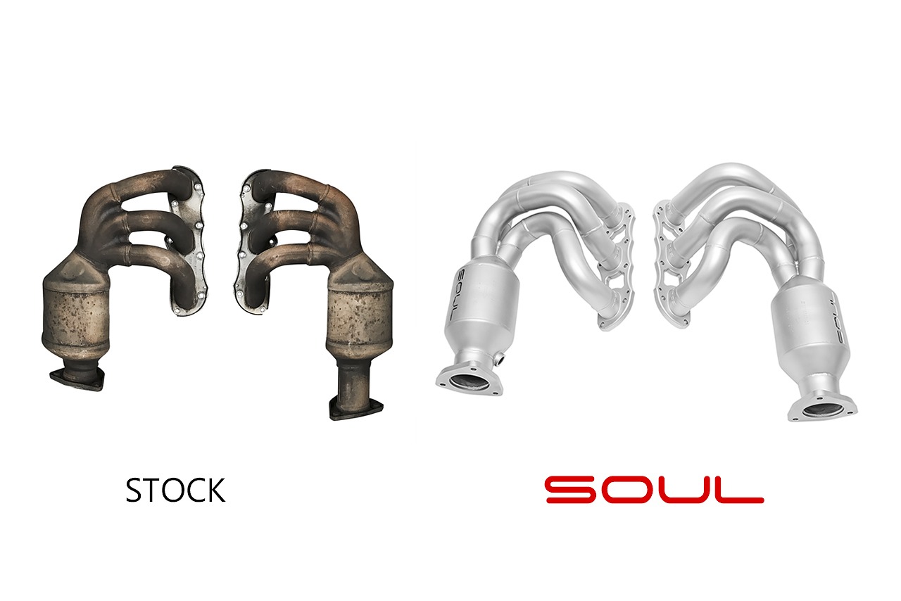 Porsche 991.1 Carrera SOUL Long Tube Street Headers - Image 7