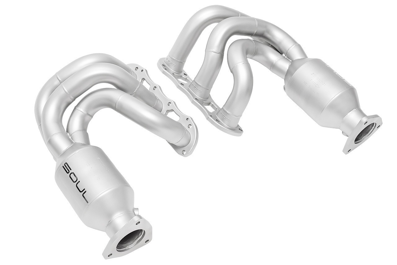 Porsche 991.1 Carrera SOUL Long Tube Street Headers - Image 4