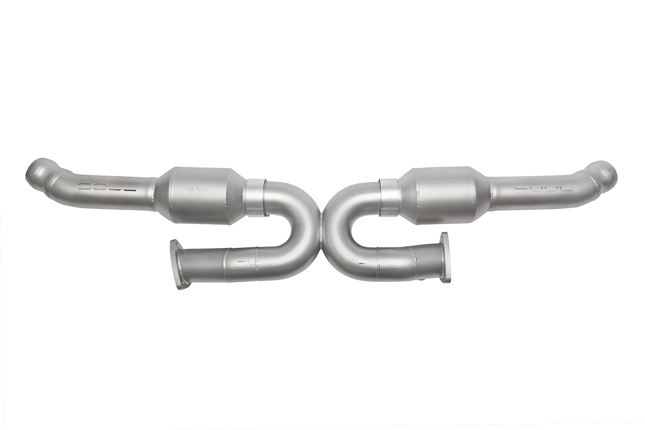 Porsche 993 Carrera Sport Catalytic Converter X-Pipe - Image 2