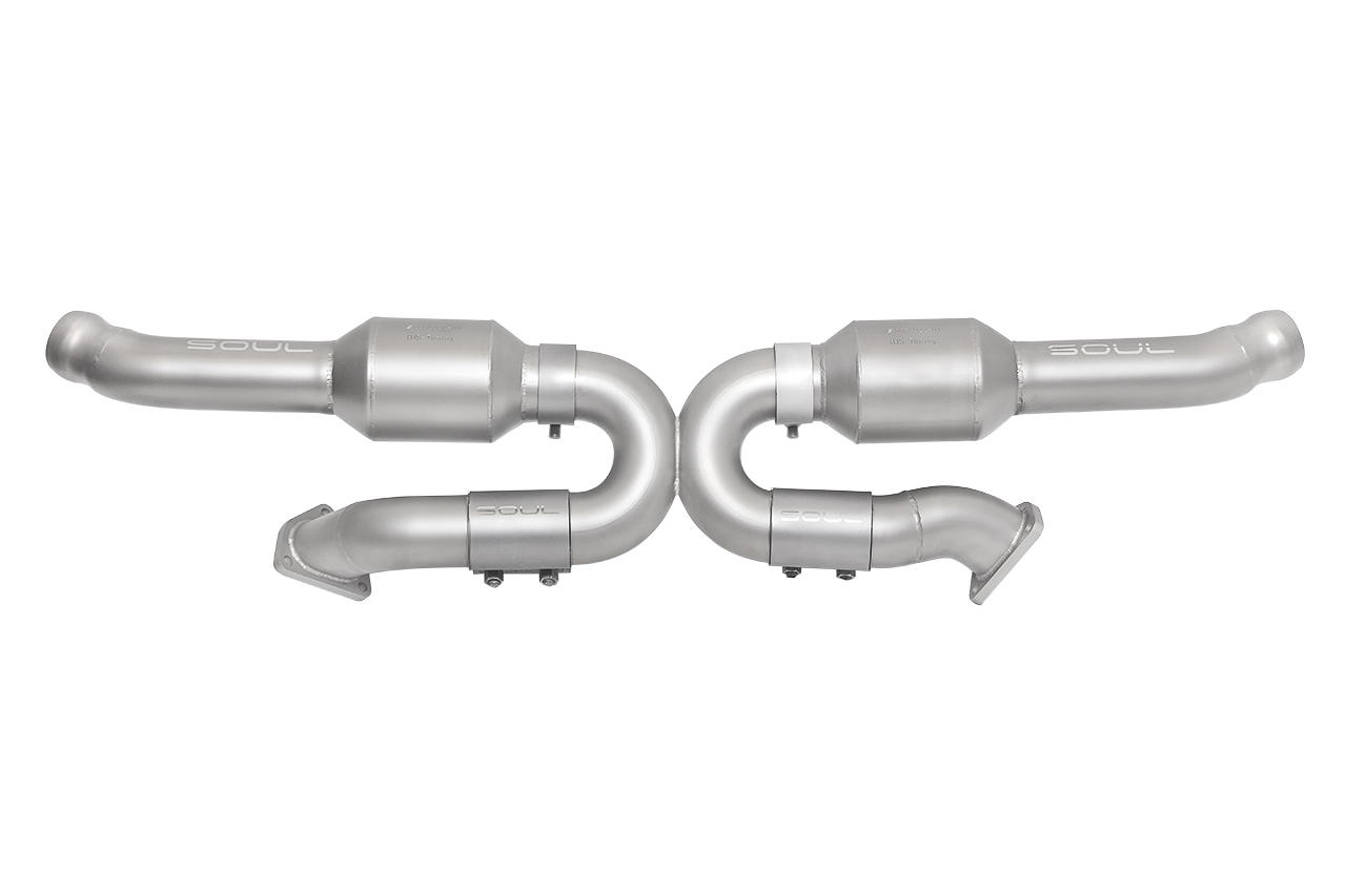 Porsche 993 Carrera Sport Catalytic Converter X-Pipe - Image 3